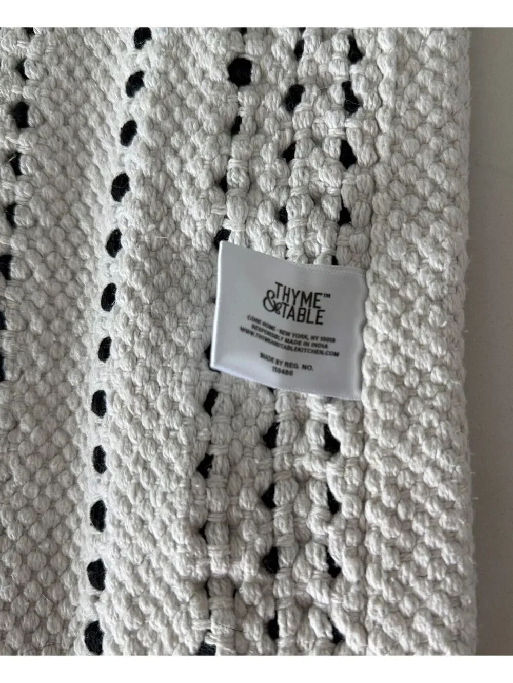 Thyme table woven